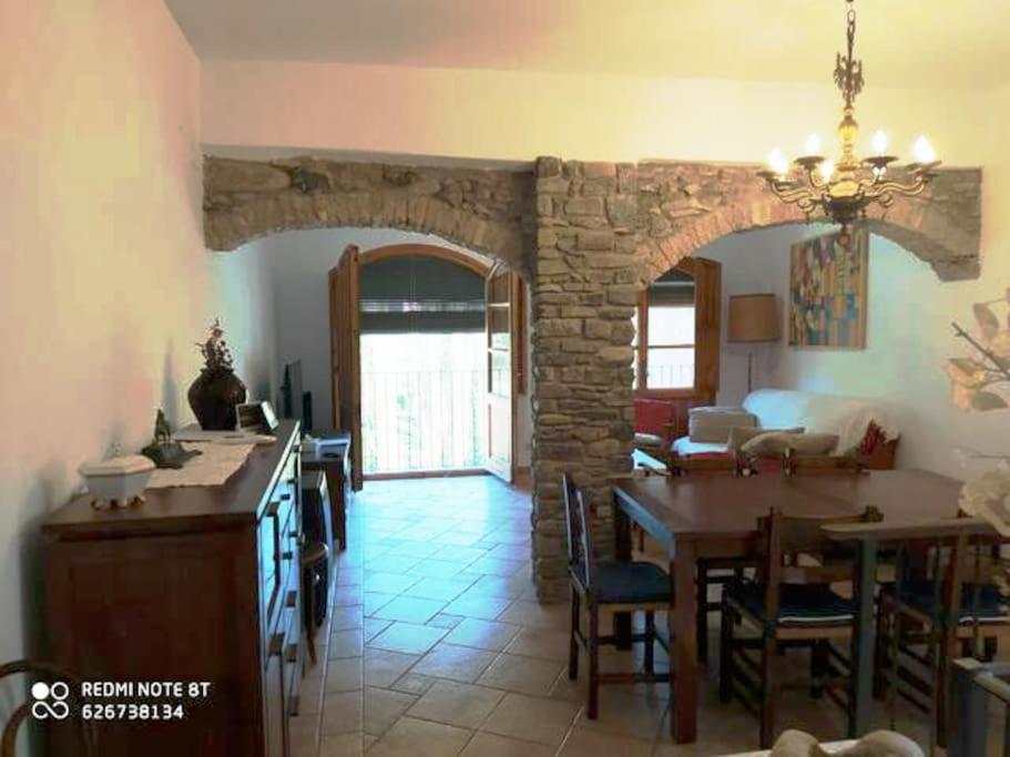 Casa Sobre Rio Noguera Pallaresa Gerri de la Sal Eksteriør bilde